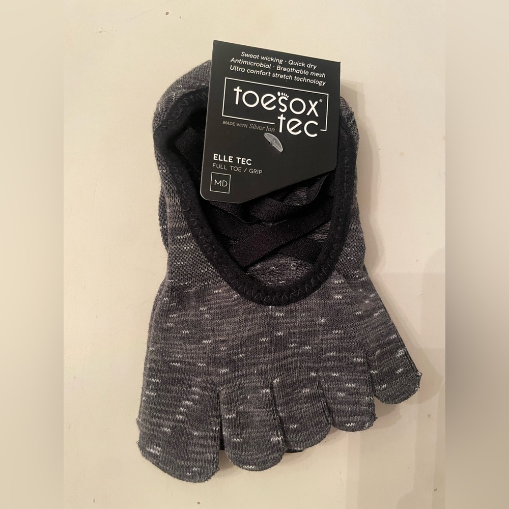 ToeSox Pilates - Yoga Toe Socks - Medium